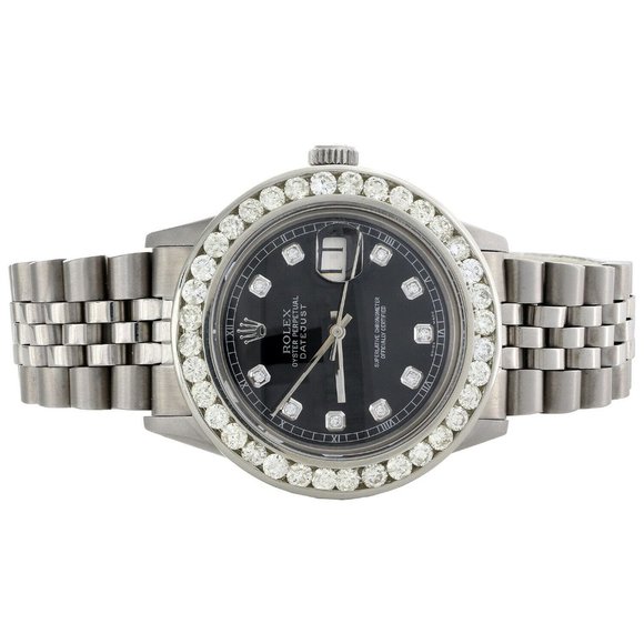 Men's Rolex 36mm Diamond Watch! Sale! Mint! - Picture 3 of 9